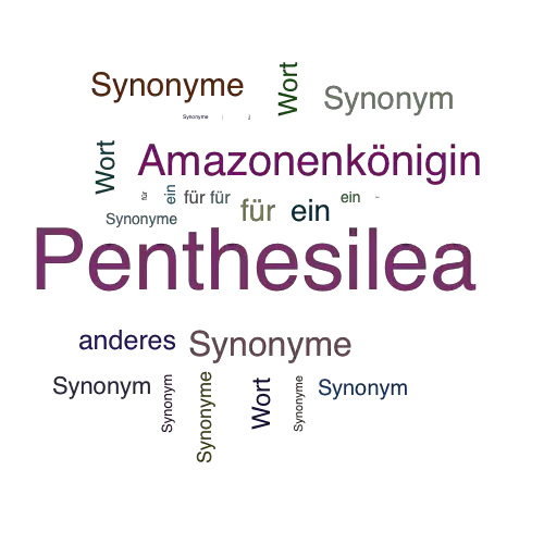 Ein anderes Wort für Penthesilea - Synonym Penthesilea