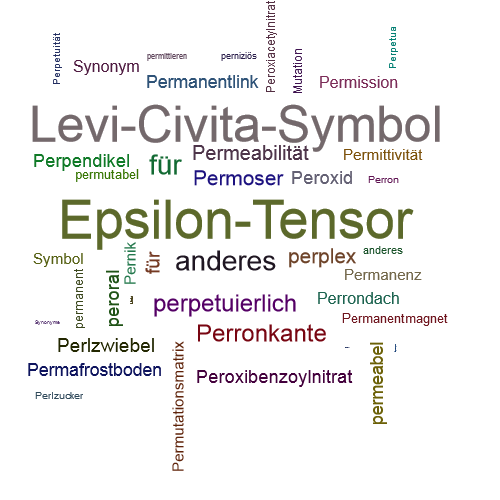 Ein anderes Wort für Permutationssymbol - Synonym Permutationssymbol