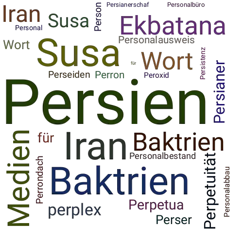 Ein anderes Wort für Persien - Synonym Persien