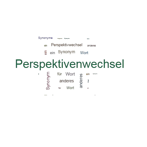 Ein anderes Wort für Perspektivenwechsel - Synonym Perspektivenwechsel