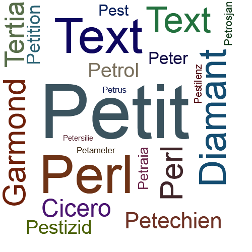 Ein anderes Wort für Petit - Synonym Petit
