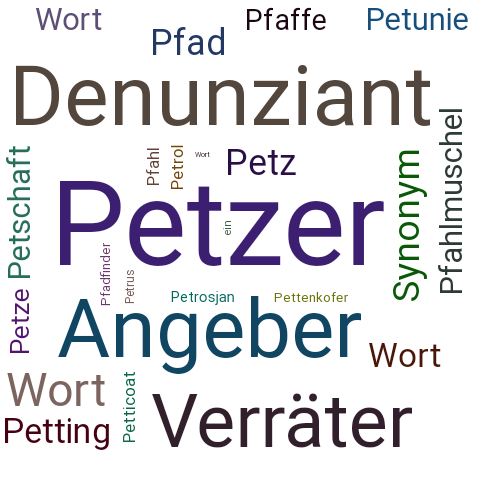 Ein anderes Wort für Petzer - Synonym Petzer