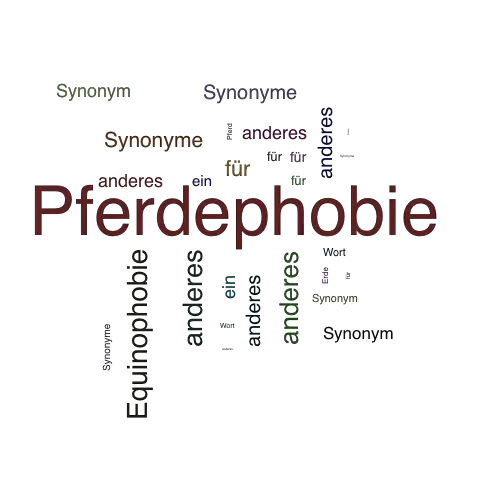 Ein anderes Wort für Pferdephobie - Synonym Pferdephobie