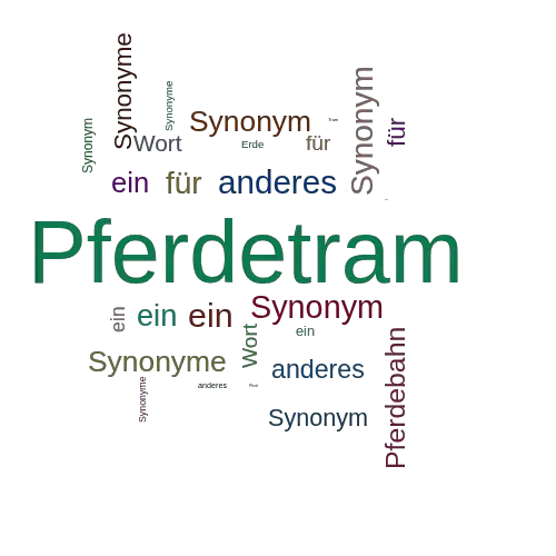 Ein anderes Wort für Pferdetram - Synonym Pferdetram