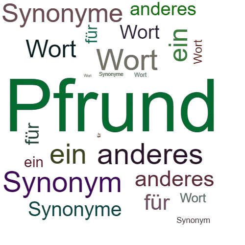 Ein anderes Wort für Pfrund - Synonym Pfrund