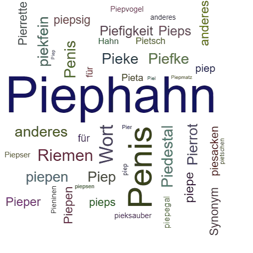 Ein anderes Wort für Piephahn - Synonym Piephahn