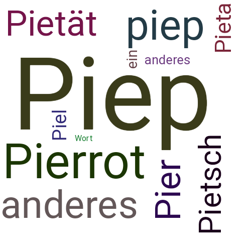 Ein anderes Wort für Piepser - Synonym Piepser