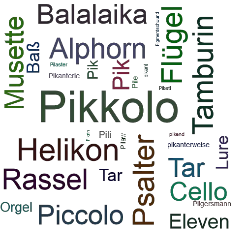 Ein anderes Wort für Pikkolo - Synonym Pikkolo