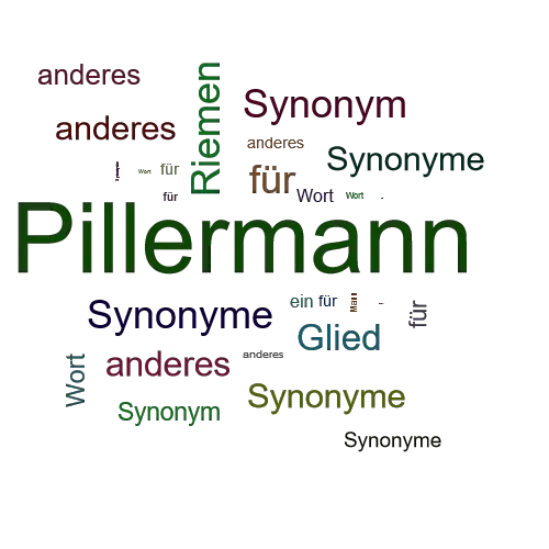 Ein anderes Wort für Pillermann - Synonym Pillermann