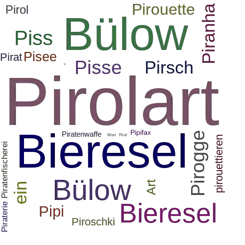 Ein anderes Wort für Pirolart - Synonym Pirolart