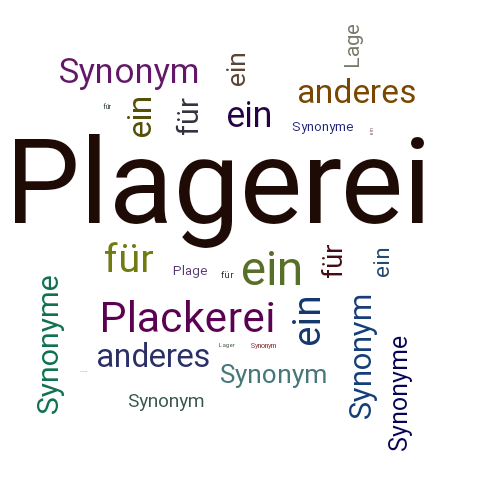 Ein anderes Wort für Plagerei - Synonym Plagerei