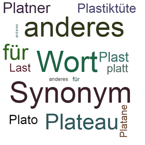 Ein anderes Wort für Plastozän - Synonym Plastozän