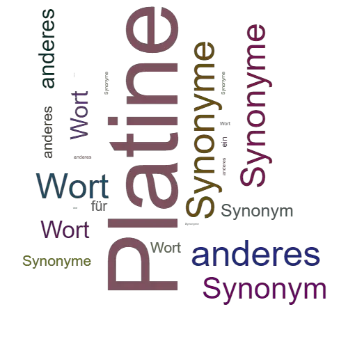 Ein anderes Wort für Platine - Synonym Platine