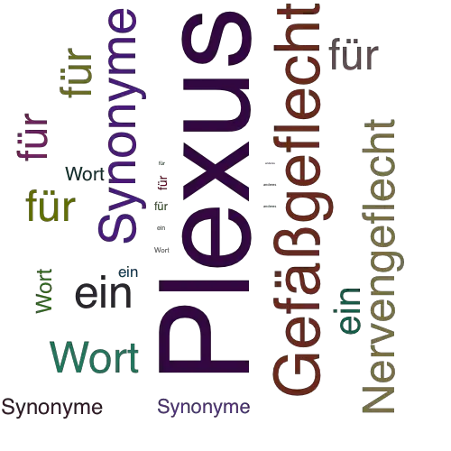 Ein anderes Wort für Plexus - Synonym Plexus
