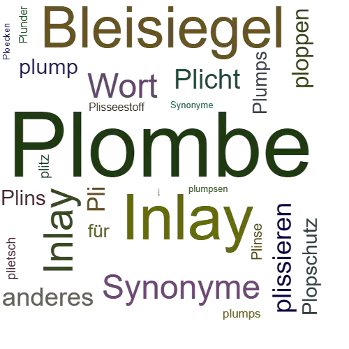Ein anderes Wort für Plombe - Synonym Plombe