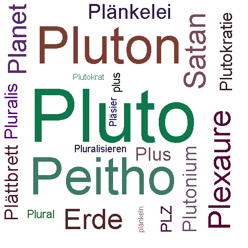 Ein anderes Wort für Pluto - Synonym Pluto