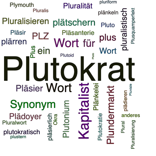 Ein anderes Wort für Plutokrat - Synonym Plutokrat