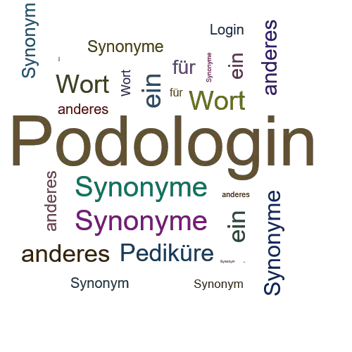 Ein anderes Wort für Podologin - Synonym Podologin