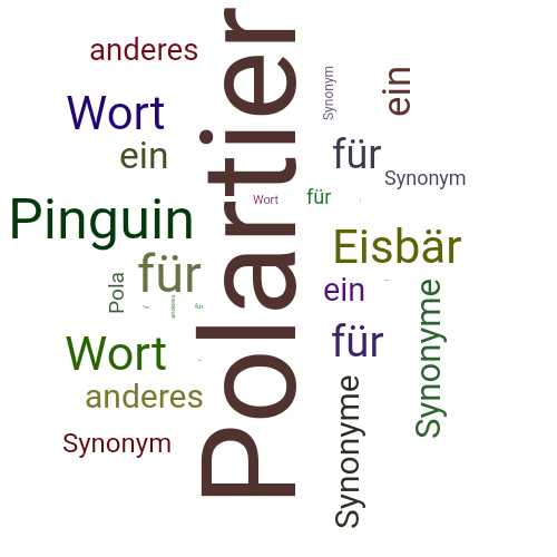 Ein anderes Wort für Polartier - Synonym Polartier