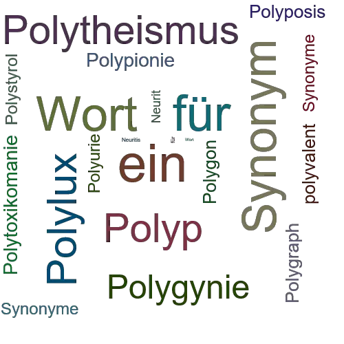 Ein anderes Wort für Polyneuritis - Synonym Polyneuritis