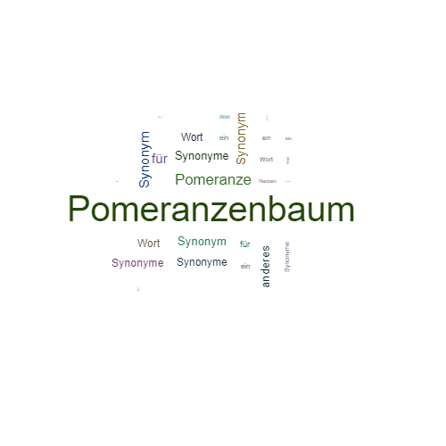 Ein anderes Wort für Pomeranzenbaum - Synonym Pomeranzenbaum