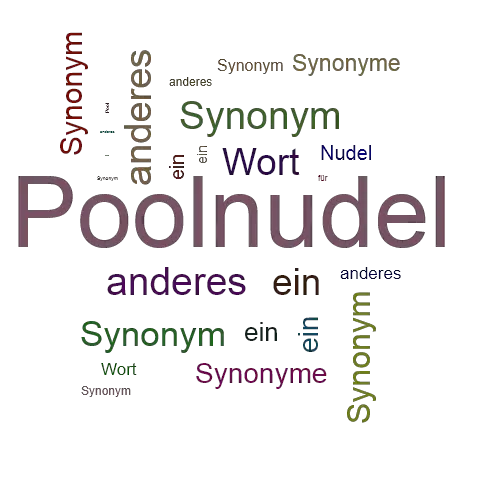 Ein anderes Wort für Poolnudel - Synonym Poolnudel