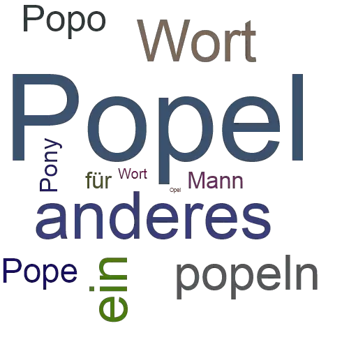 Ein anderes Wort für Popelmann - Synonym Popelmann