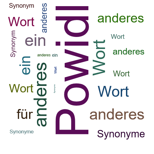 Ein anderes Wort für Powidl - Synonym Powidl