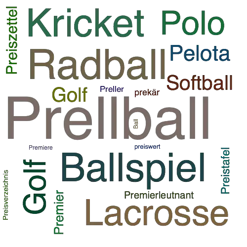 Ein anderes Wort für Prellball - Synonym Prellball