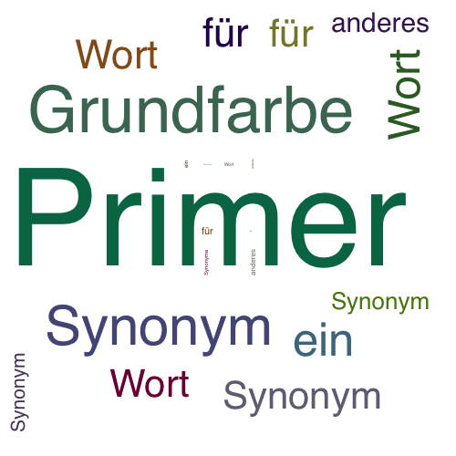 Ein anderes Wort für Primer - Synonym Primer