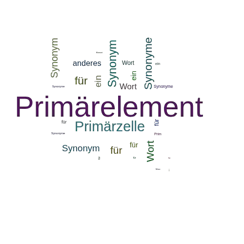 Ein anderes Wort für Primärelement - Synonym Primärelement