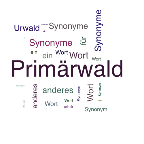 Ein anderes Wort für Primärwald - Synonym Primärwald