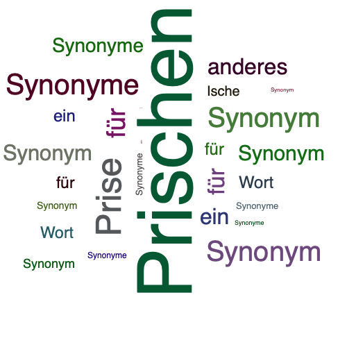 Ein anderes Wort für Prischen - Synonym Prischen