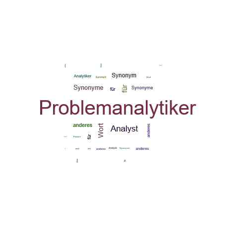 Ein anderes Wort für Problemanalytiker - Synonym Problemanalytiker