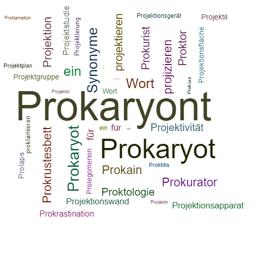 Ein anderes Wort für Prokaryont - Synonym Prokaryont