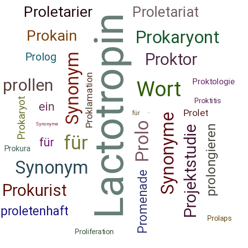 Ein anderes Wort für Prolaktin - Synonym Prolaktin