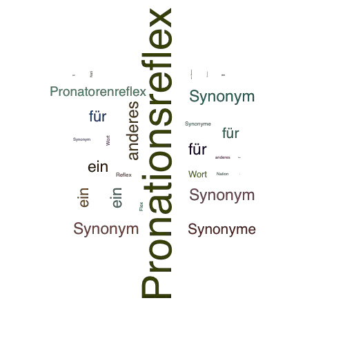 Ein anderes Wort für Pronationsreflex - Synonym Pronationsreflex