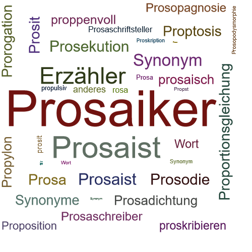 Ein anderes Wort für Prosaiker - Synonym Prosaiker