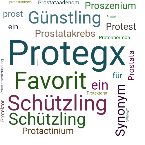 Ein anderes Wort für Protegx - Synonym Protegx