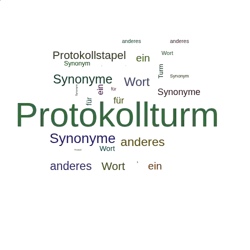 Ein anderes Wort für Protokollturm - Synonym Protokollturm