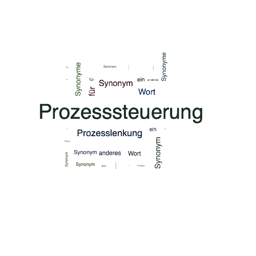 Ein anderes Wort für Prozesssteuerung - Synonym Prozesssteuerung