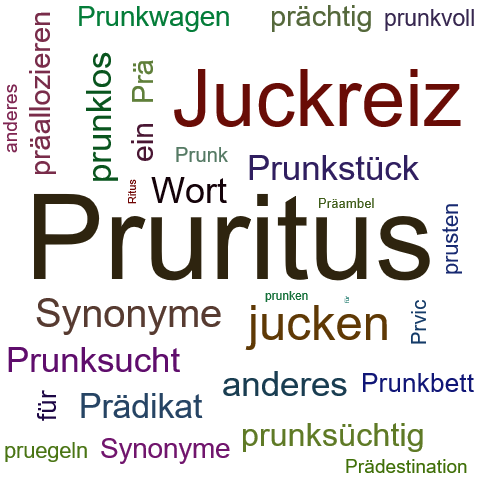 Ein anderes Wort für Pruritus - Synonym Pruritus
