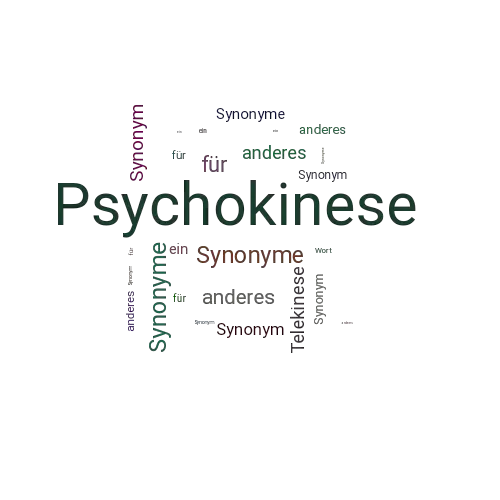 Ein anderes Wort für Psychokinese - Synonym Psychokinese