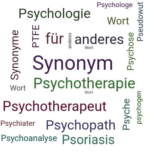 Ein anderes Wort für Psychoonkologie - Synonym Psychoonkologie