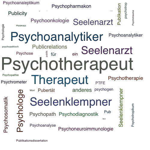 Ein anderes Wort für Psychotherapeut - Synonym Psychotherapeut
