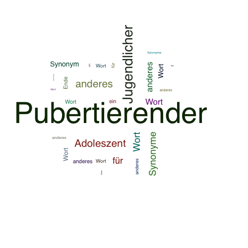 Ein anderes Wort für Pubertierender - Synonym Pubertierender