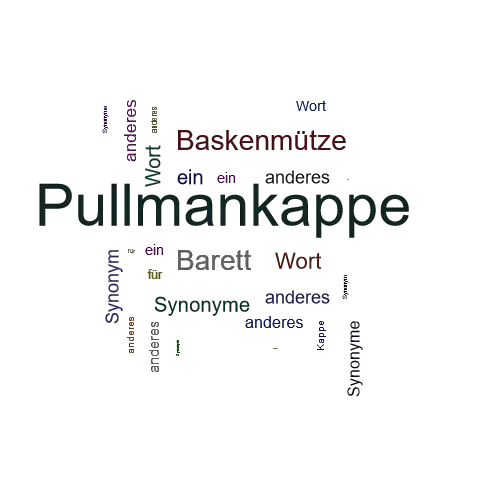 Ein anderes Wort für Pullmankappe - Synonym Pullmankappe