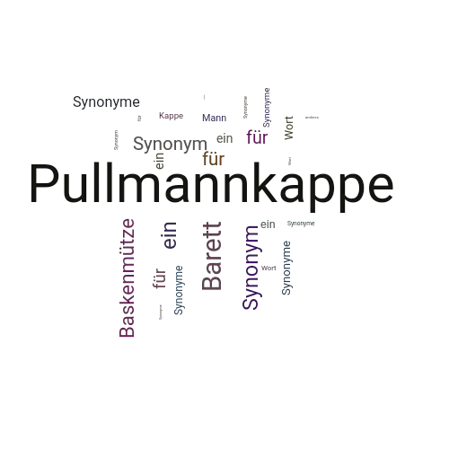 Ein anderes Wort für Pullmannkappe - Synonym Pullmannkappe