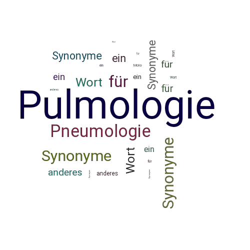 Ein anderes Wort für Pulmologie - Synonym Pulmologie
