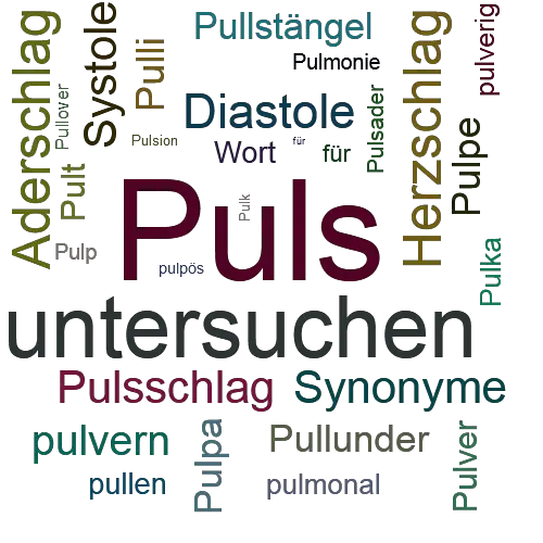Ein anderes Wort für Puls - Synonym Puls